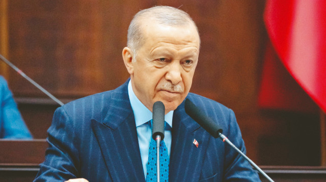 Cumhurbaşkanı Recep Tayyip Erdoğan.