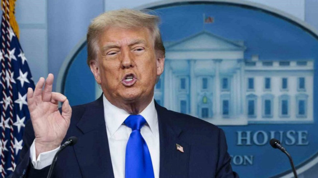 US President Donald Trump 
