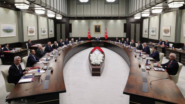 Cumhurbaşkanlığı kabinesi toplandı