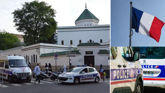 Fransa'da camiye saldıran şahıs yakalandı.