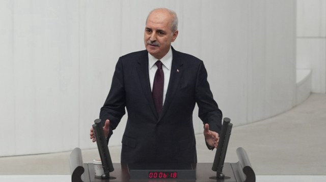 Turkish parliament speaker Numan Kurtulmus