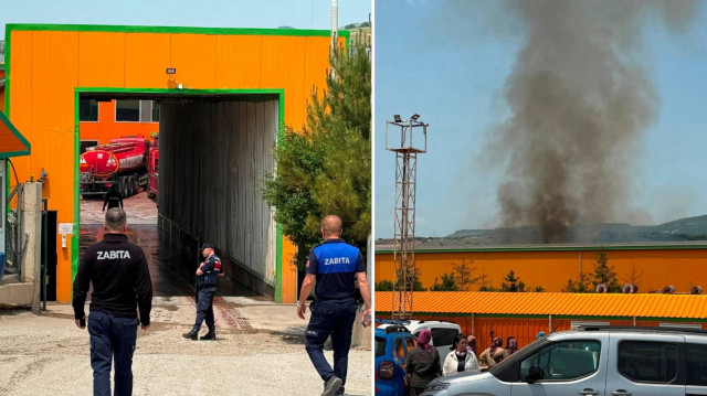 Dumandan etkilenen 1 kişi, sağlık ekibinin müdahalesinin ardından hastaneye kaldırıldı.