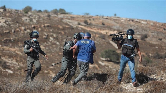 119 انتهاكا إسرائيليا بحق صحفيين بغزة والضفة في مايو