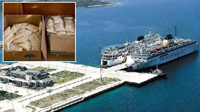 Çeşme Limanı'nda 130 kilogram uyuşturucu ele geçirildi