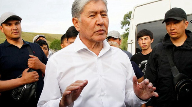 L'ancien président du Kirghizstan, Almazbek Atambaïev.