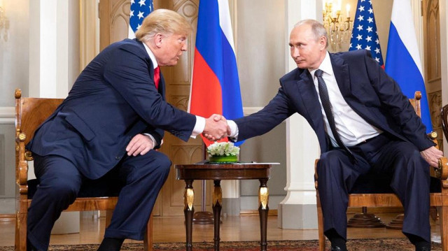 ABD Başkanı Trump ile Rusya Devlet Başkanı Putin, telefonda savaş gündemini ele aldı. (Foto: Arşiv)