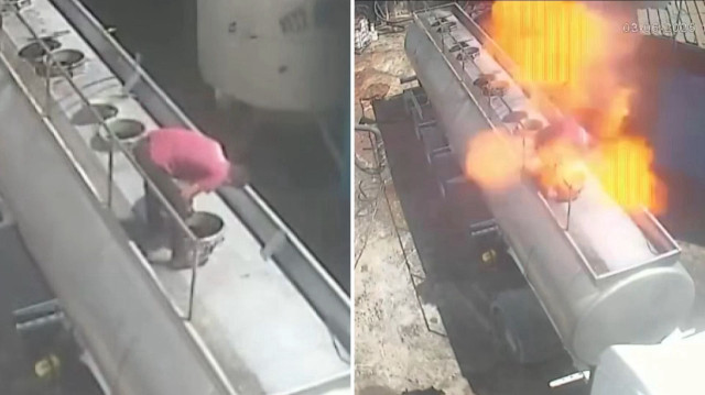 Olay, dün sabah saatlerinde Nizip Organize Sanayi Bölgesi'nde faaliyet gösteren Asnobel isimli ayçiçek yağı fabrikasında meydana geldi.