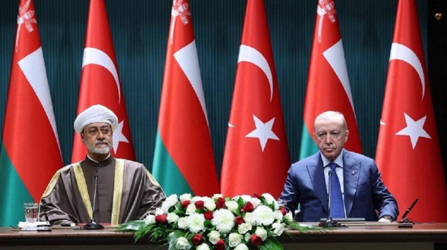 الرئيس أردوغان والسلطان هيثم يبحثان العلاقات الثنائية وملفات إقليمية