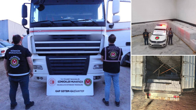 Ticaret Bakanlığı Gümrük Muhafaza ekiplerince Gaziantep-Şanlıurfa Otoyolu'nda gerçekleştirilen operasyonda 15 milyon lira değerinde 12,5 ton alkollü içki ele geçirildi.