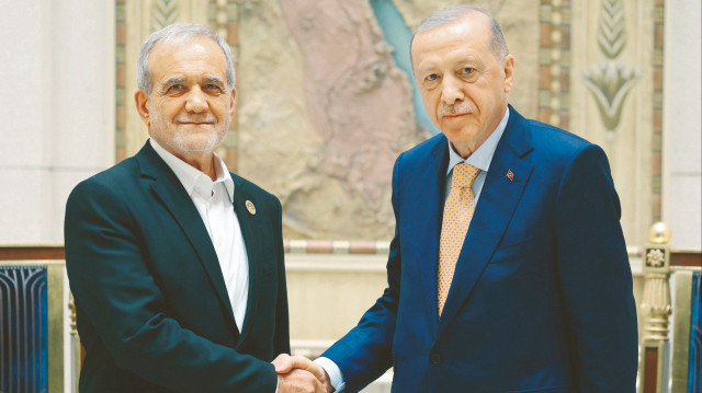 Mesud Pezeşkiyan - Cumhurbaşkanı Recep Tayyip Erdoğan