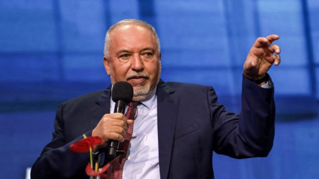 Avigdor Liberman près de Tel Aviv, le 20 octobre 2022.