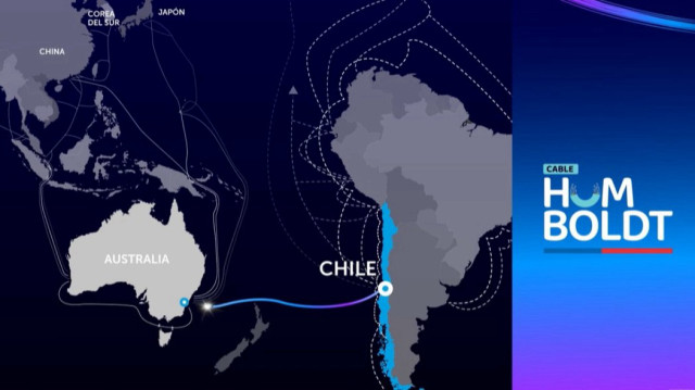 Le câble optique de 14 800 km reliera Valparaiso à Sydney d’ici 2027, ouvrant une route numérique inédite entre l’Amérique du Sud, l’Océanie et l’Asie.