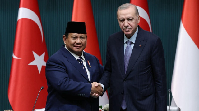 Prabowo Subianto - Recep Tayyip Erdoğan.