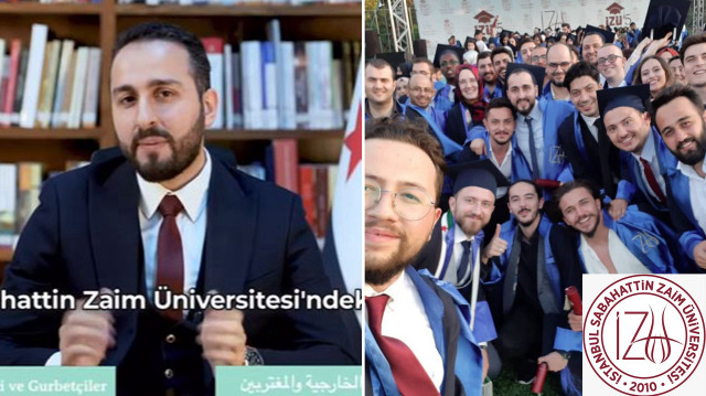 Şukri, İZÜ'de öğrenim gören Suriyeli öğrencilere seslenerek özgürlüğe kavuşan ülkelerinin inşasına katkıda bulunmaları çağrısında bulundu.