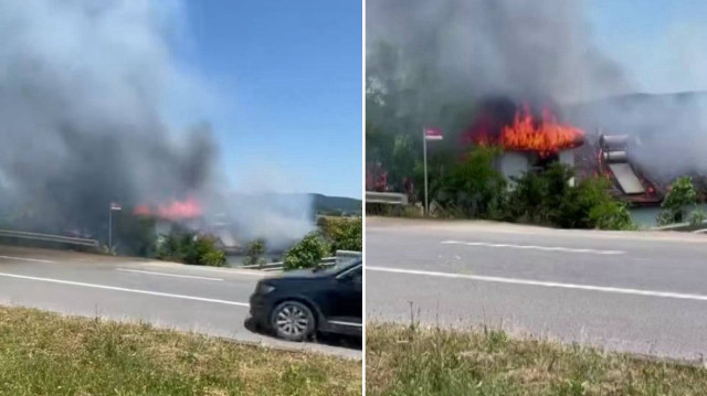 Maddi hasarın meydana geldiği olaya ilişkin inceleme başlatıldı.