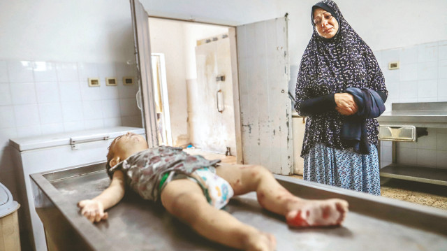 İsrail, çocuk ya da kadın demeden Gazze'de soykırıma devam ediyor.