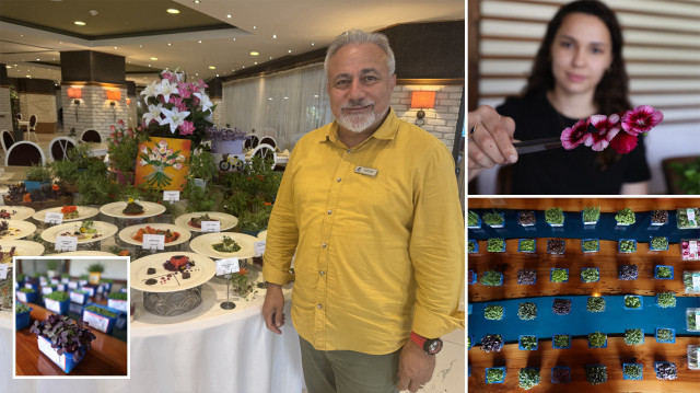 Yenilebilir çiçekler restoranların menülerini süslüyor