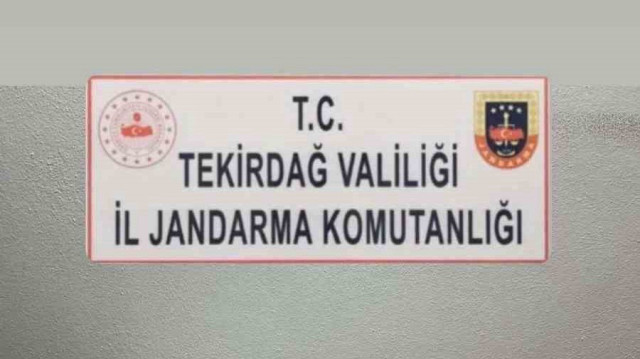 Tekirdağ'da jandarmadan uyuşturucu ve silah operasyonu