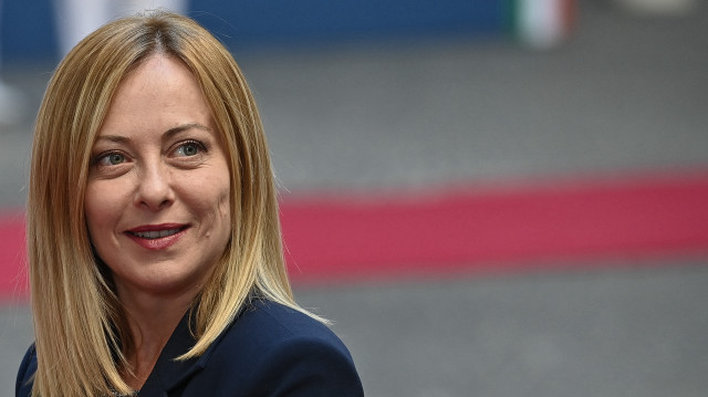 La Première ministre italienne Giorgia Meloni à Rome, le 3 juin 2025.