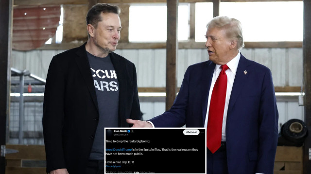 Musk, geçtiğimiz gün "Büyük bombayı patlatmanın zamanı" sözleriyle Trump'ın Epstein dosyalarında yer aldığını söylemişti.