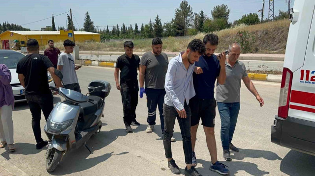 Adıyaman'da trafik kazası.