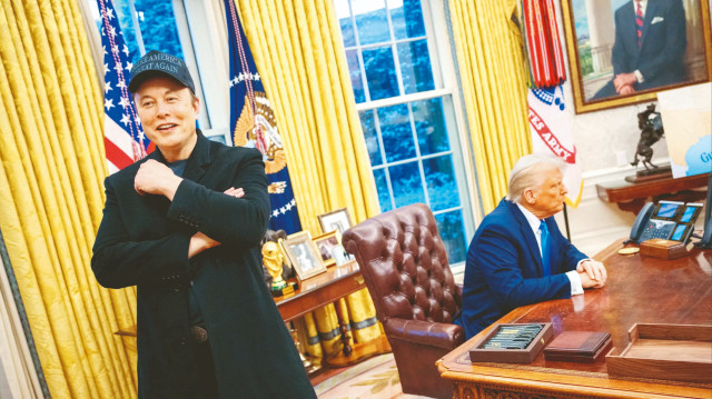 Elon Musk, Donald Trump.