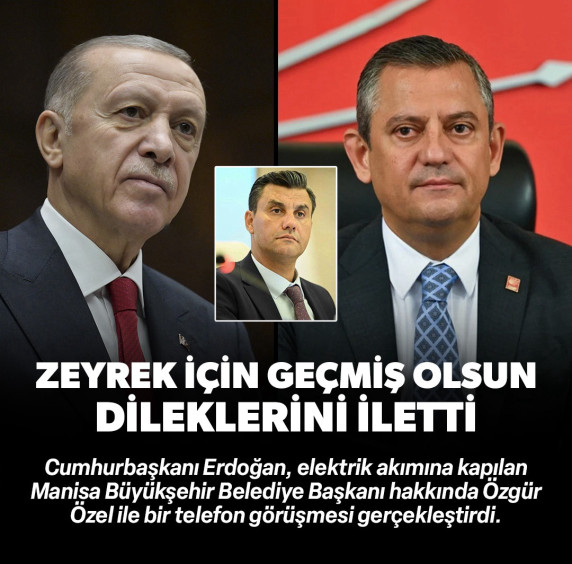 Ferdi Zeyrek için geçmiş olsun dileklerini iletti