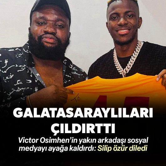 Galatasaraylıları çıldırtan Osimhen paylaşımı: Silip özür diledi