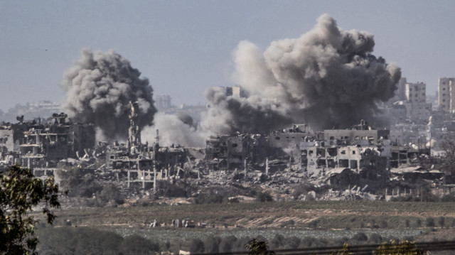 Terör devletinin Gazze'ye saldırılarından (Foto: Arşiv)