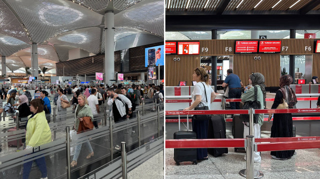 İstanbul Havalimanı'ndan bugün 1674 uçuşla 259 bin 449 yolcunun kente dönmesi, Sabiha Gökçen Havalimanı'nı ise 800 uçuşta 140 bin yolcunun kullanması bekleniyor. 
