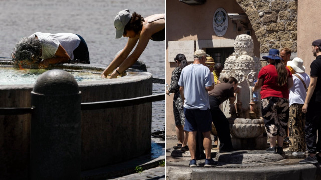 İtalya'da aşırı sıcaklardan fenalaşanların sayısı giderek artıyor.