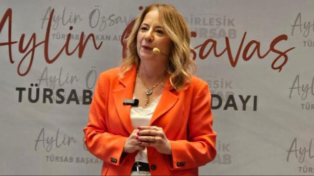 TÜRSAB başkan adayı Aylin Özsavaş.