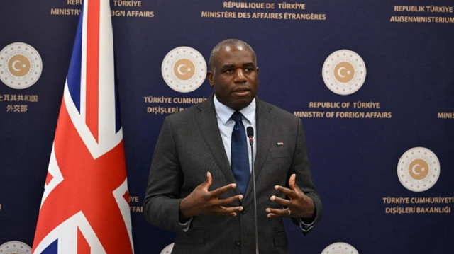 British Foreign Secretary David Lammy