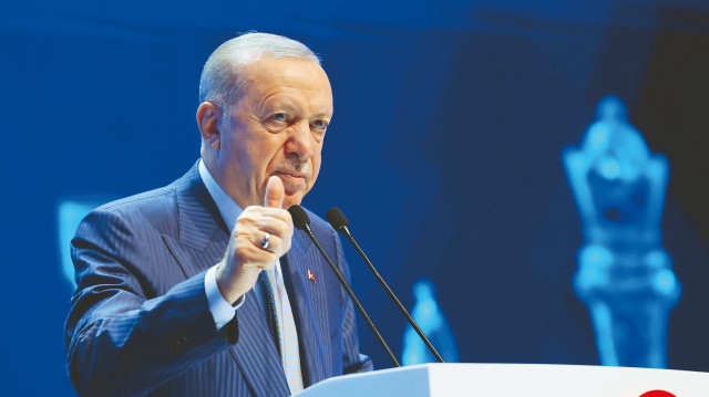 Cumhurbaşkanı Recep Tayyip Erdoğan.