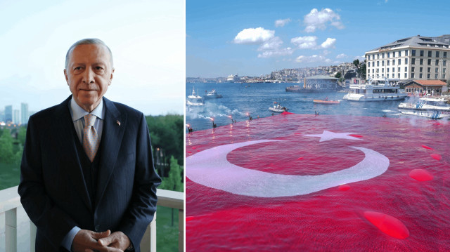 Cumhurbaşkanı Erdoğan, Denizcilik ve Kabotaj Bayramı'nı kutladı.
