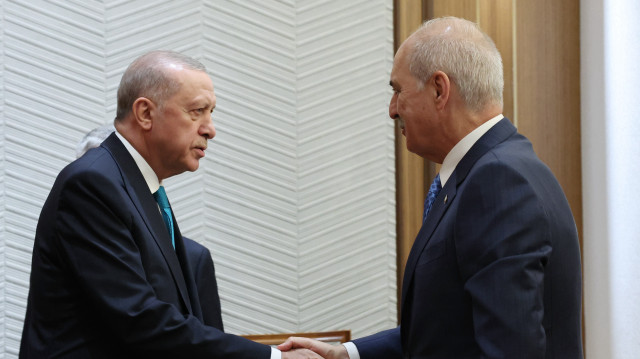 أردوغان يلتقي رئيس مجلس النواب العراقي