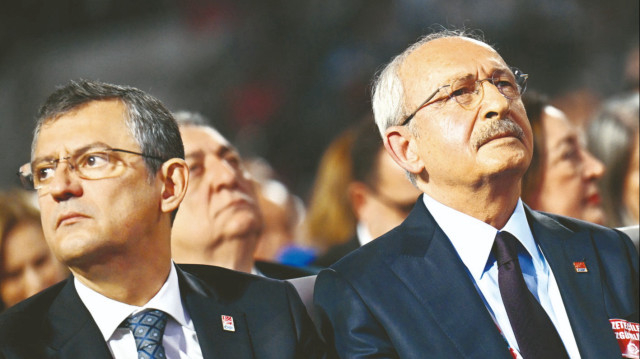 Özgür Özel, Kemal Kılıçdaroğlu.