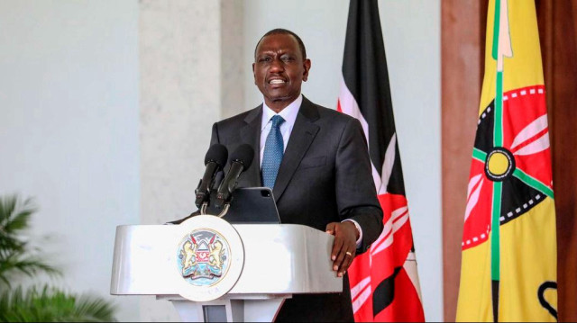 Le Président du Kenya, William Ruto.