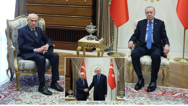 Devlet Bahçeli - Recep Tayyip Erdoğan.