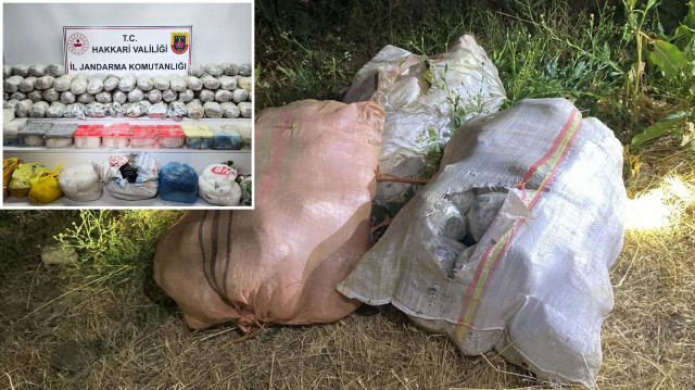 Hakkari'de uyuşturucu operasyonu