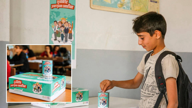 "İyilikte Yarışan Sınıflar Projesi" ile 11 bin 608 yetime destek olundu