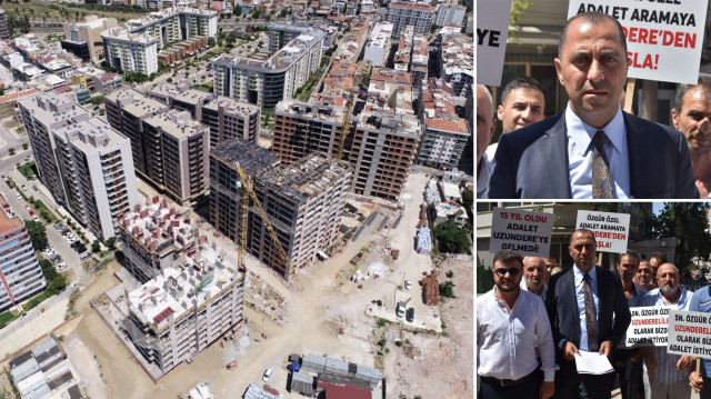 Eray Uslu, Uzundere Kentsel Dönüşüm Platformu adına basın açıklaması yaptı.