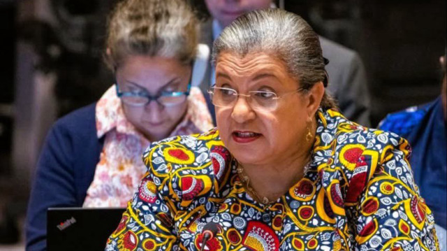 La ghanéenne Hanna Serwaa Tetteh, Représentant spécial pour la Libye et chef de la Mission de soutien des Nations unies en Libye (UNSMIL).