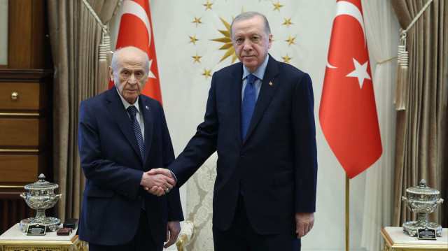 Devlet Bahçeli - Recep Tayyip Erdoğan.