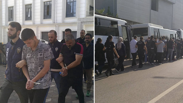 Sahte internet siteleri ve sosyal medya üzerinden araç kiralama dolandırıcılığı operasyonunda 38 şüpheli gözaltına alındı.