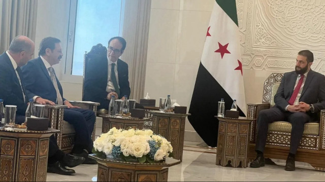 سوريا.. رئيس البورصات التركية يبحث مع الشرع علاقات التجارة والاقتصاد
