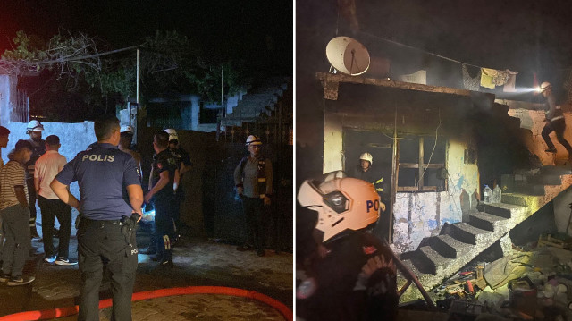 Şüpheliyi emniyete götüren polis, olayla ilgili soruşturmaya devam ediyor.