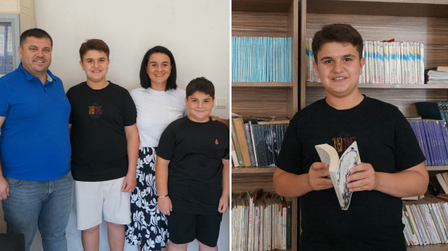 LGS sınavında tam puan alan Kayra Aras Dağ, planlı çalışıp kitap okuyarak başarılı oldu. 