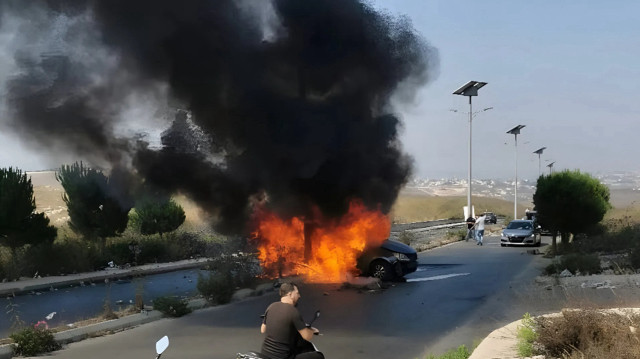 قتيل في قصف مسيرة إسرائيلية سيارة جنوب لبنان