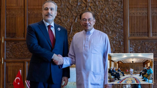 Bakan Fidan Malezya Başbakanı Enver İbrahim ile görüştü.